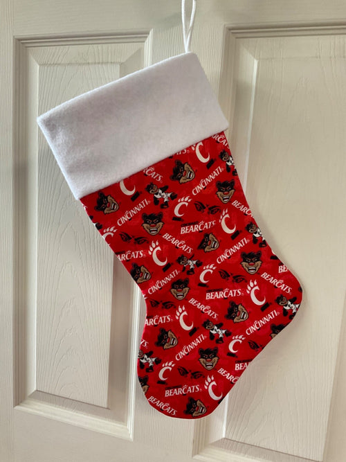 Cincinnati Bearcats Christmas Stocking