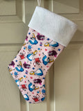 Alice in Wonderland Christmas Stocking