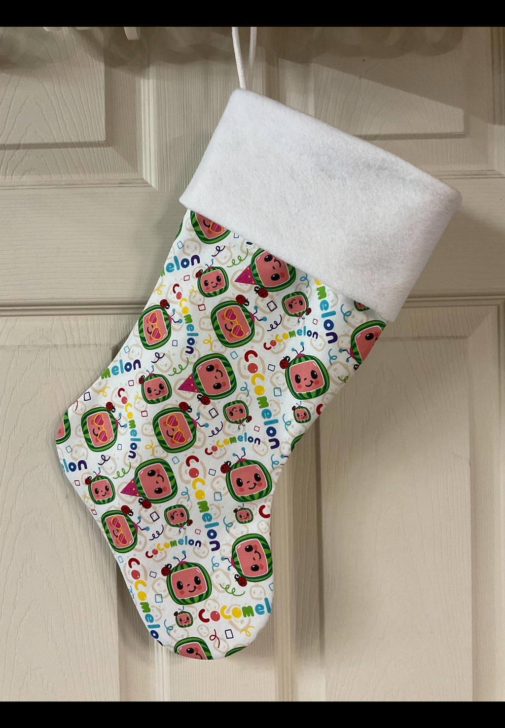 Coco Melon Christmas Stocking