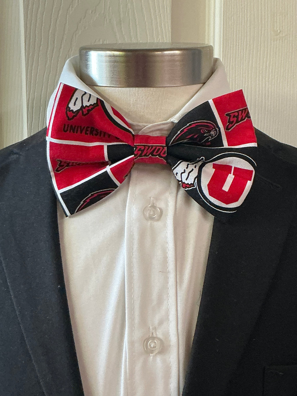University of Utah swoop Bow tie