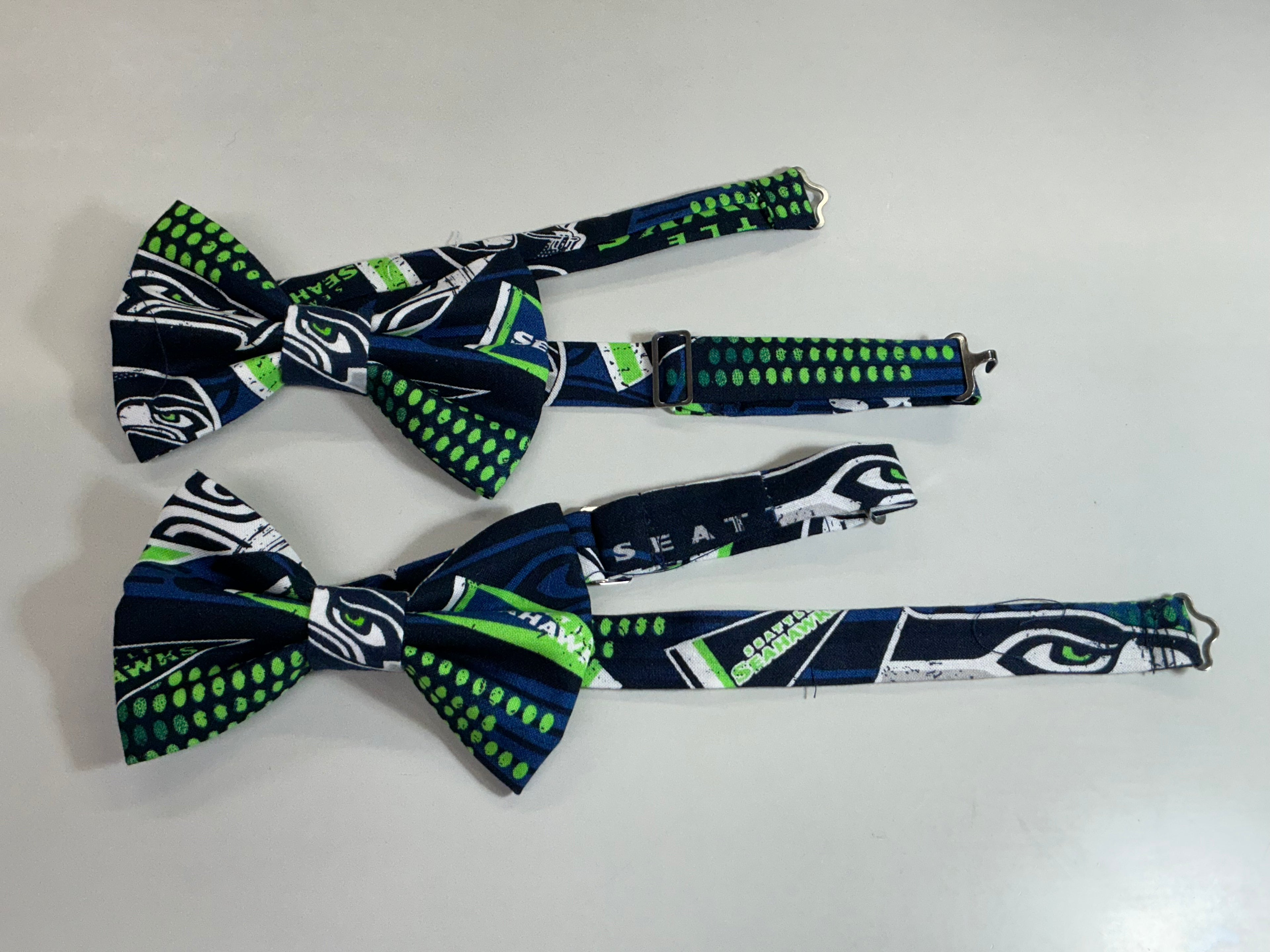 Seattle Seahawks Kids Bow tie
