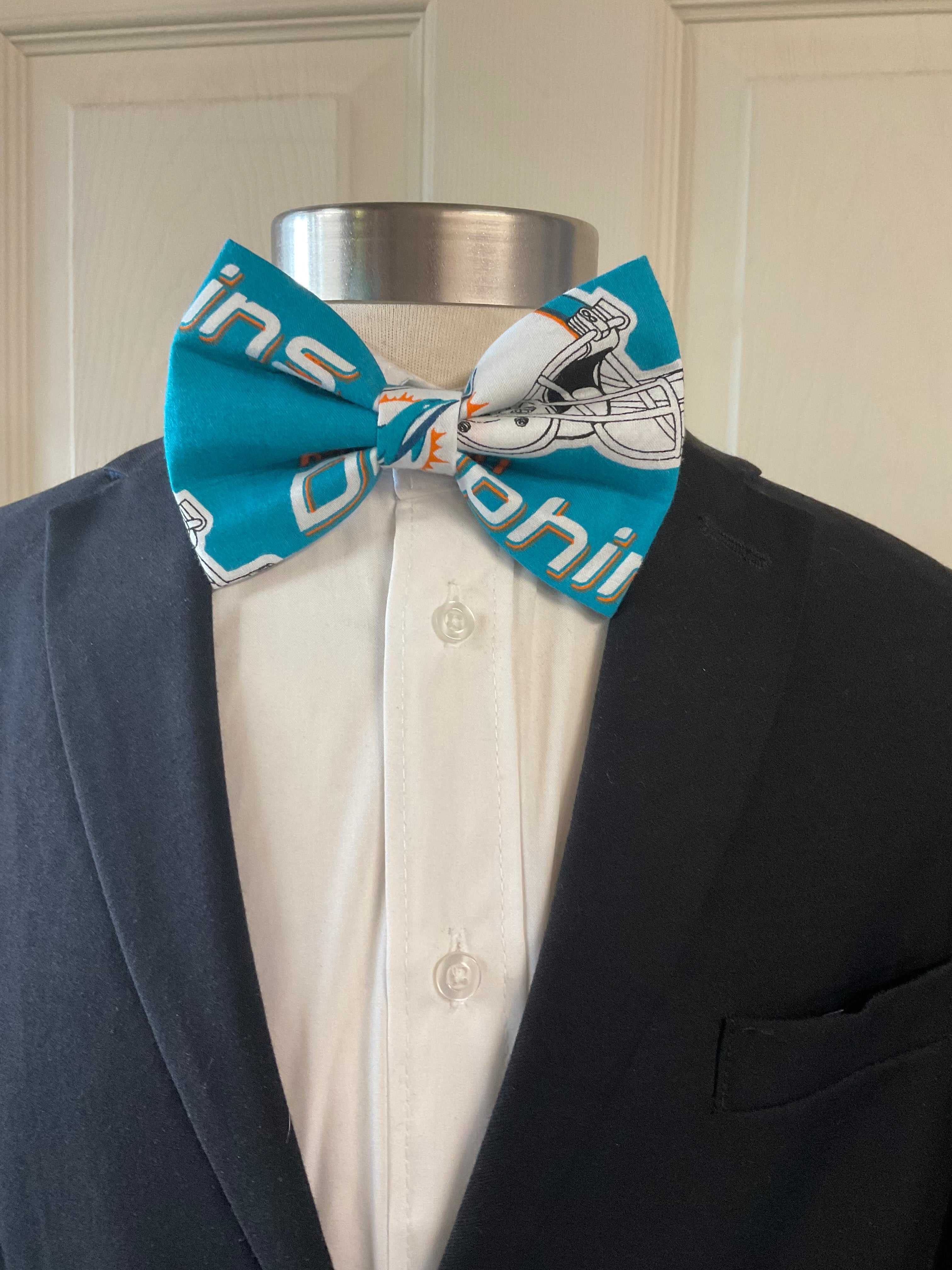 Miami Dolphins Bow Tie