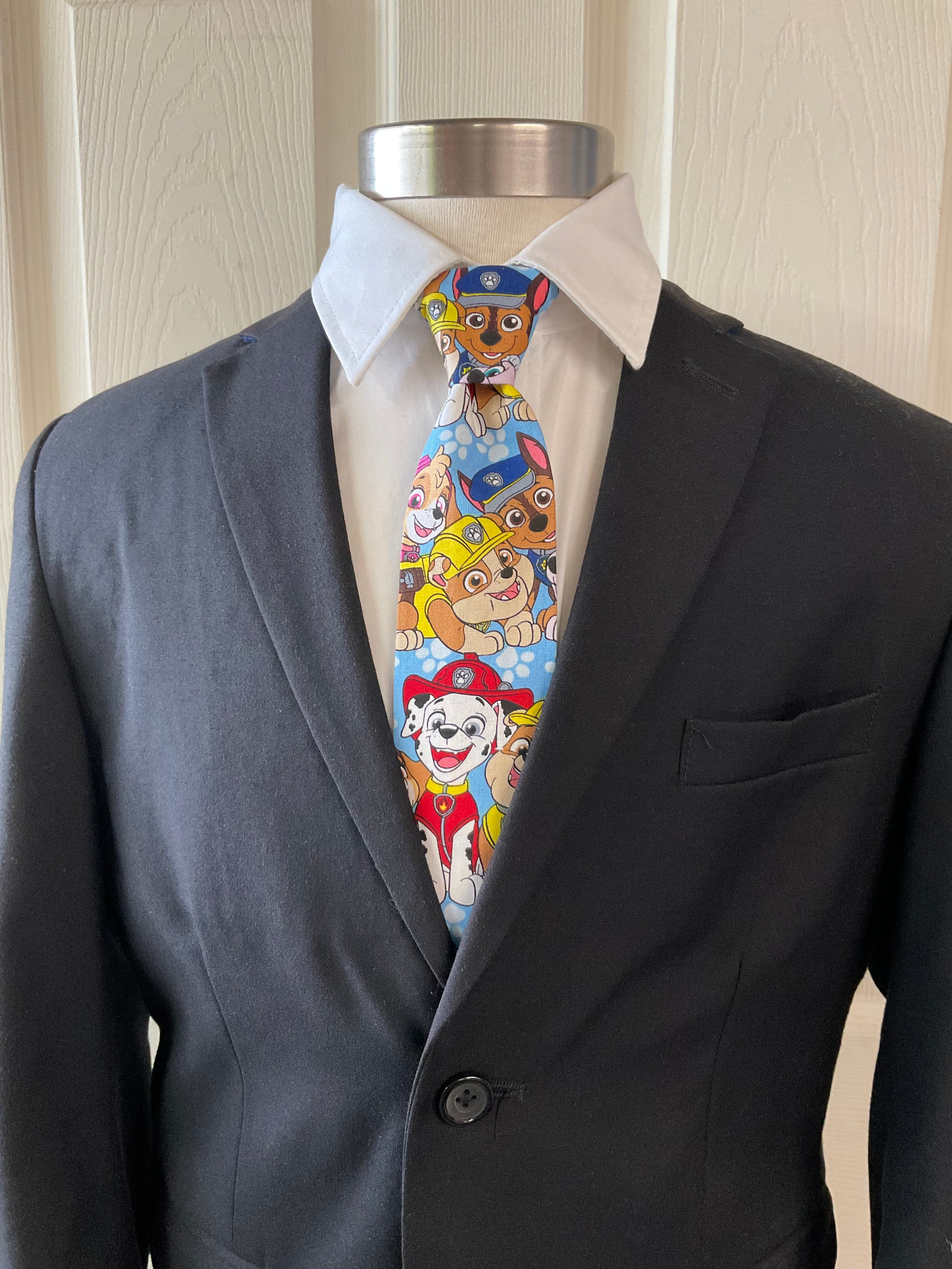 Paw Patrol handmade pre Tie for kids