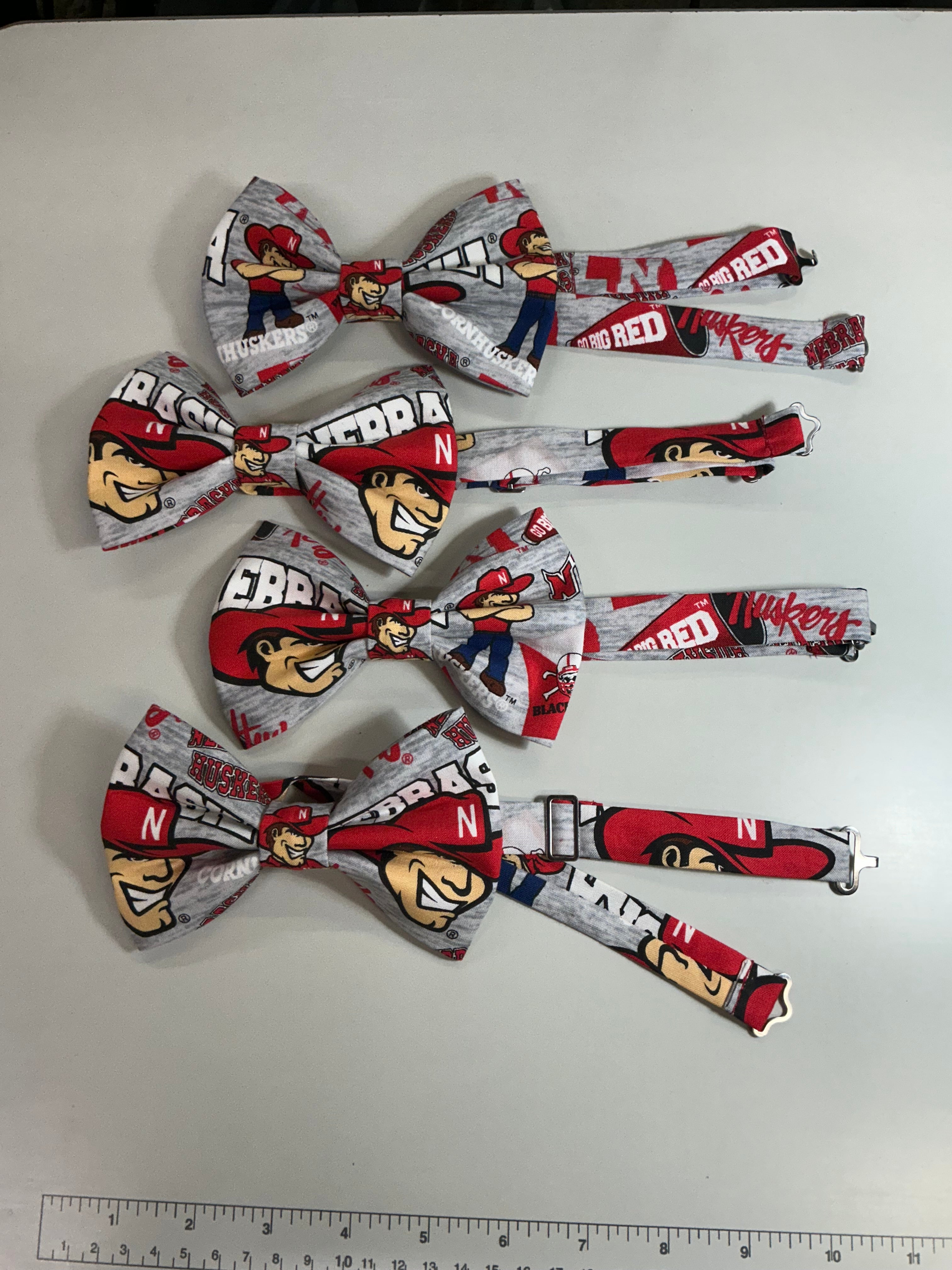 Nebraska Cornhuskers Bow Tie