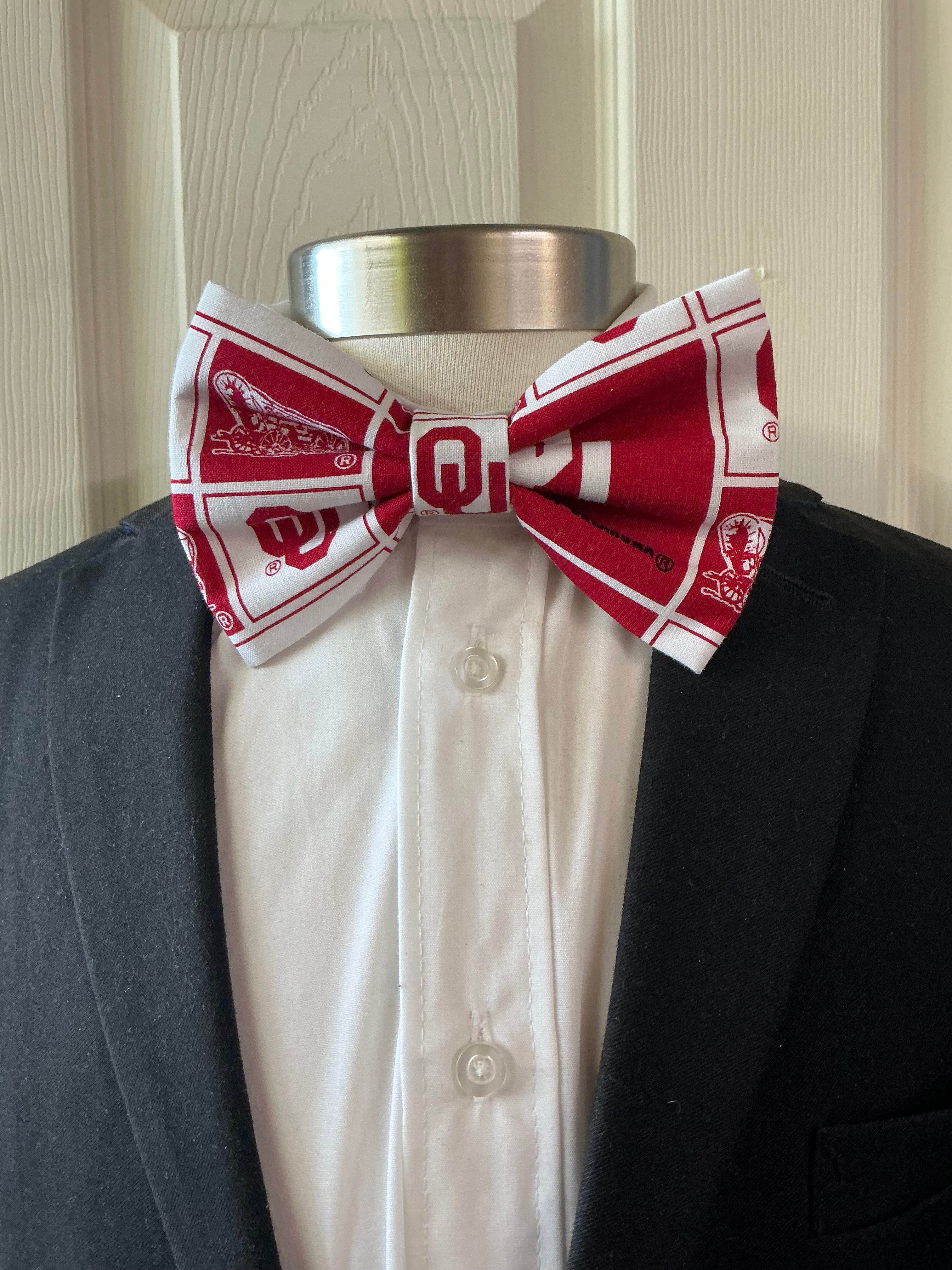 Oklahoma Sooner Bow Tie
