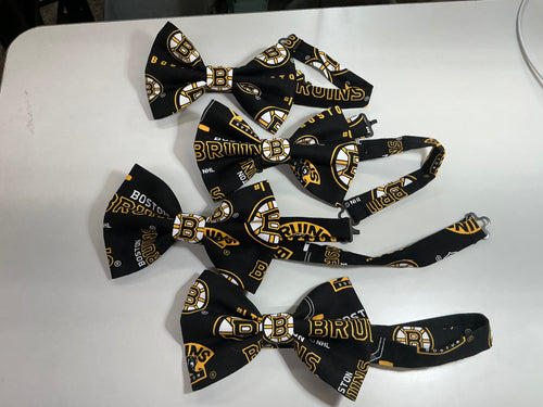 Boston Bruins handmade BowTie