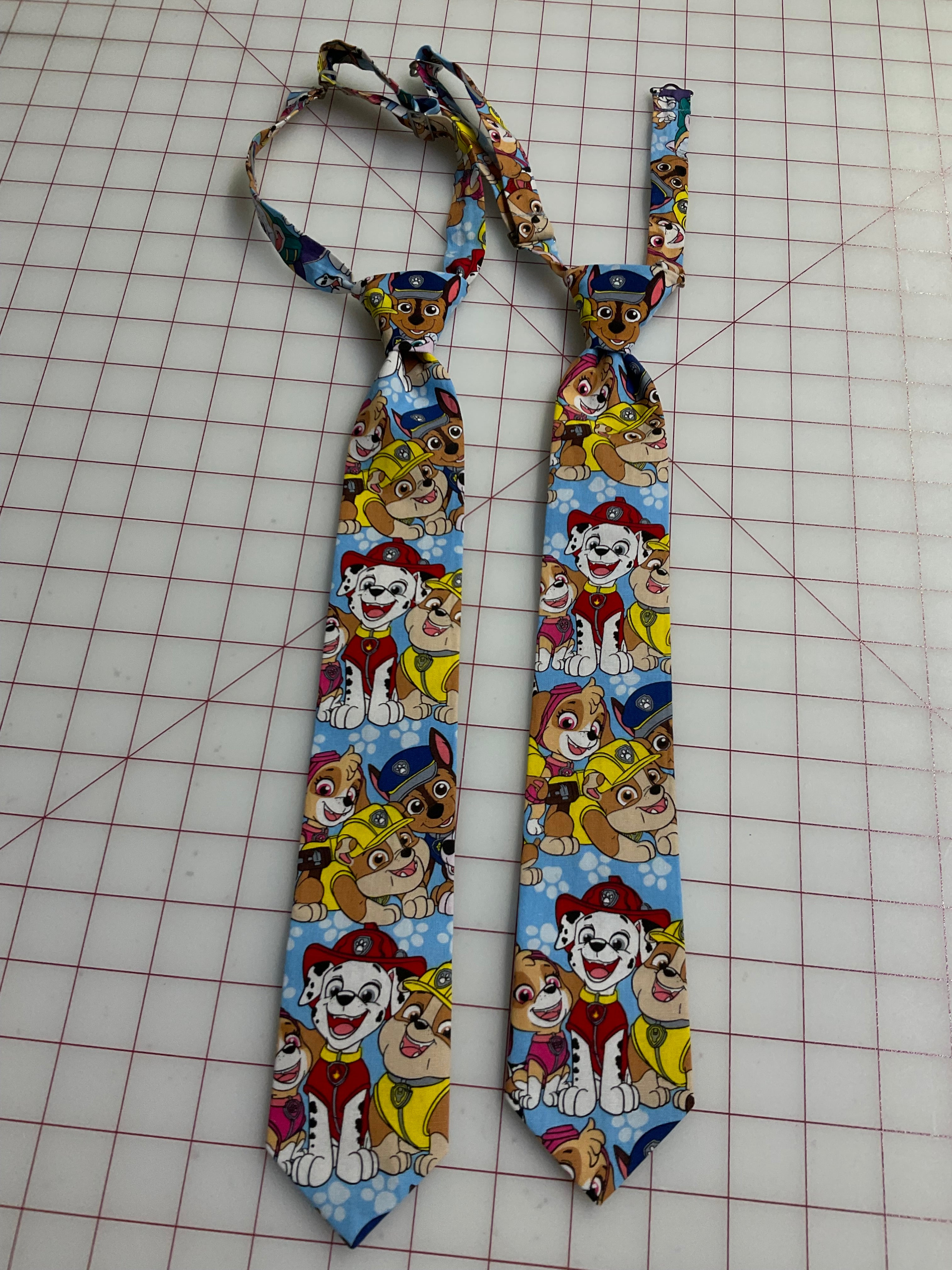 Paw Patrol handmade pre Tie for kids