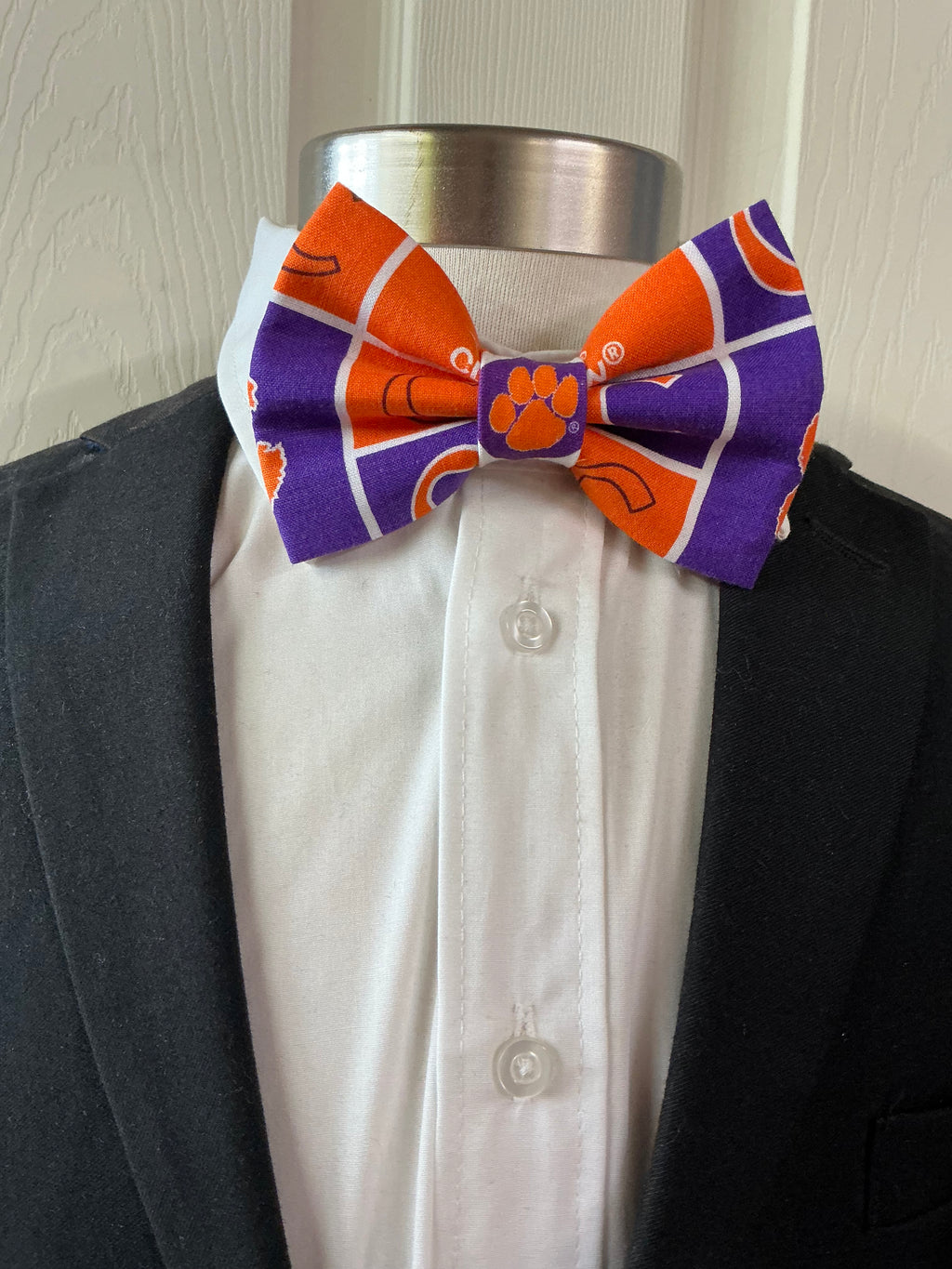 Clemson Tigers Kids Bow tie
