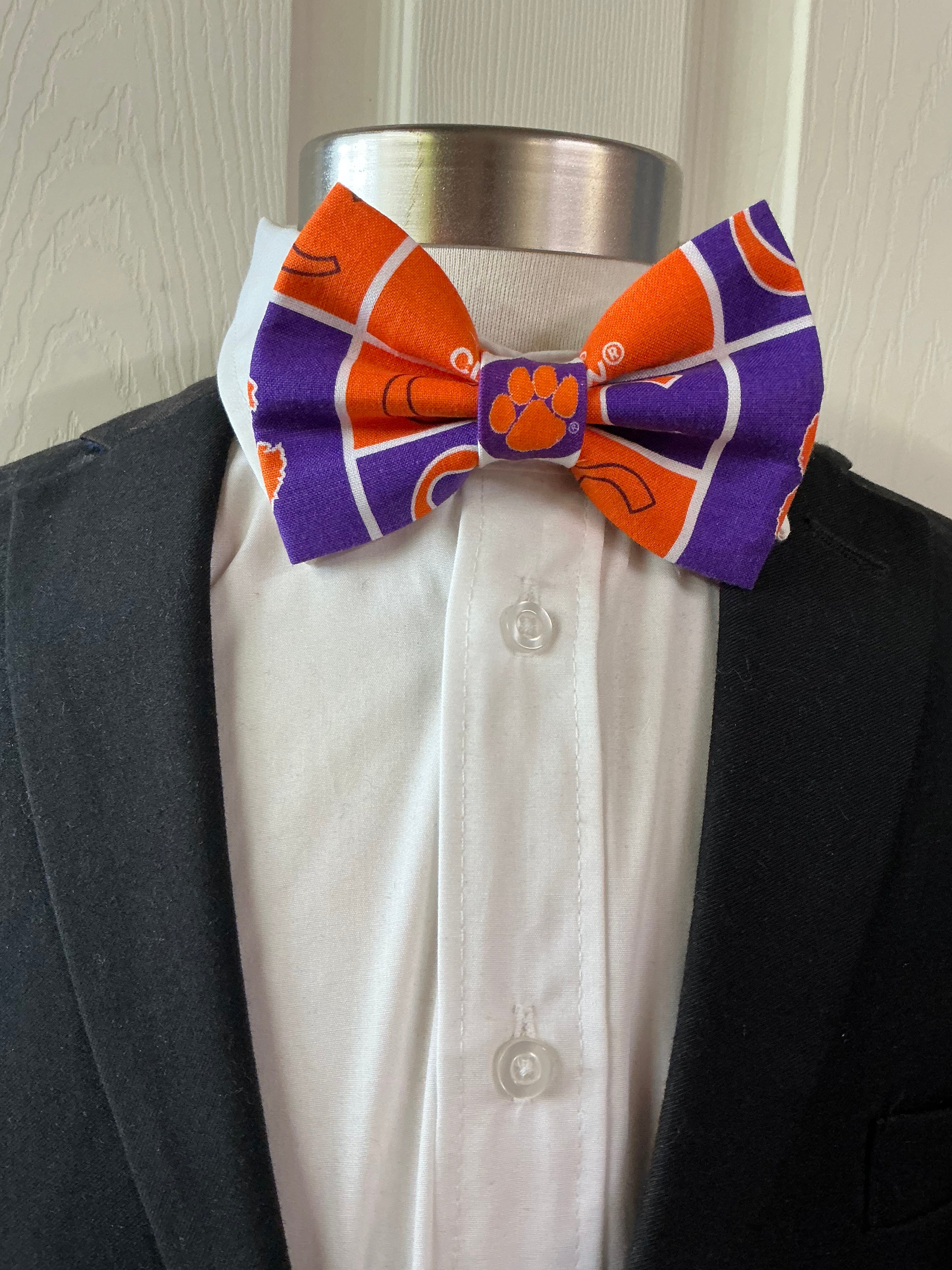 Clemson Tigers Kids Bow tie
