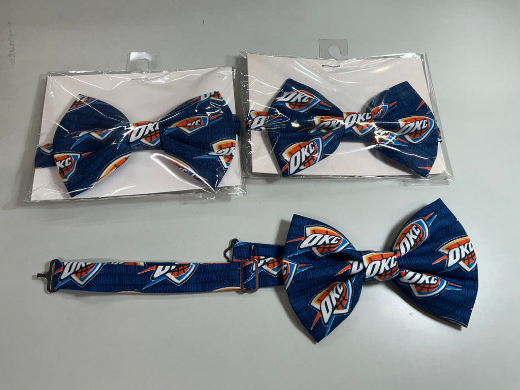Oklahoma Thunders Bow tie