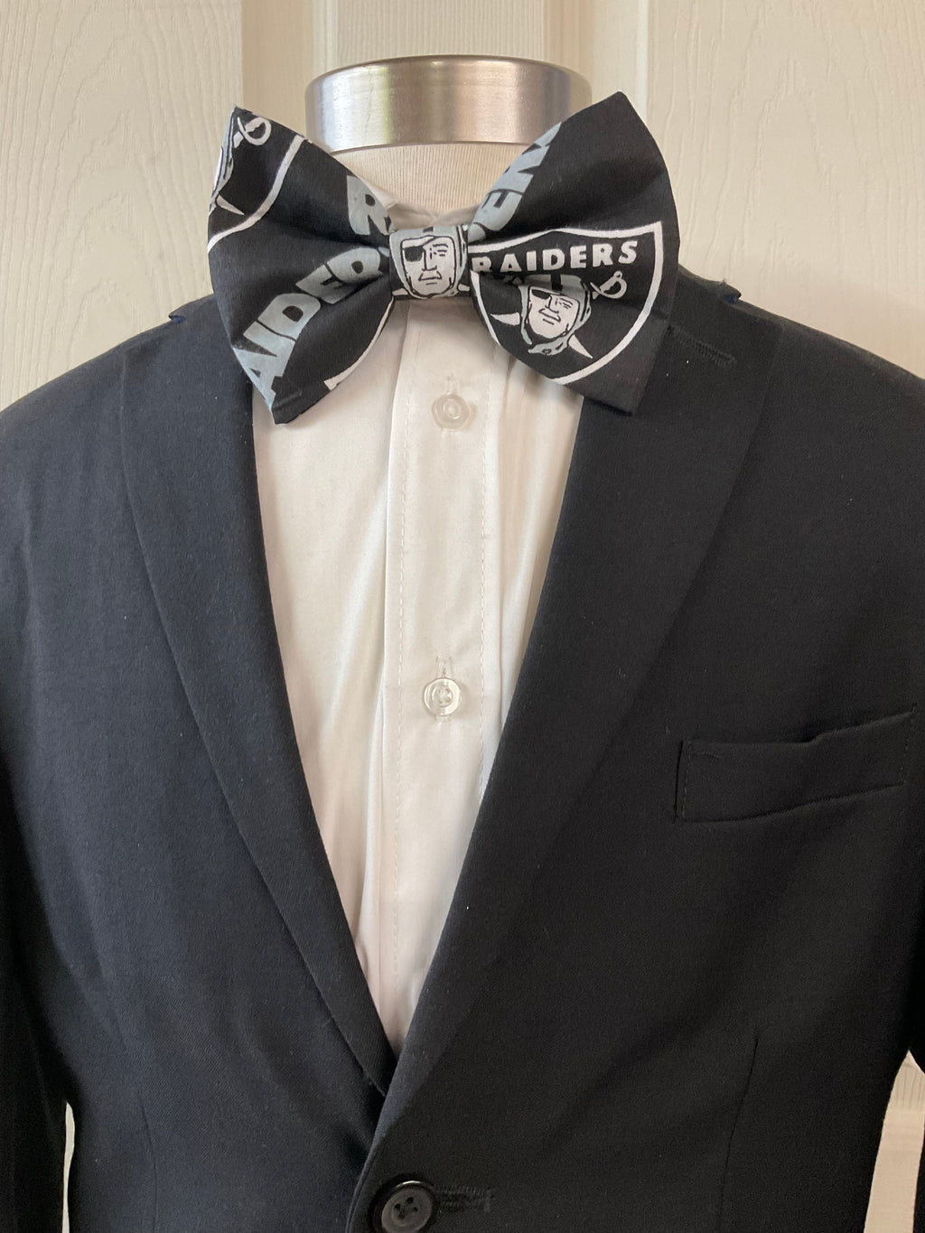Las Vegas Raiders Kids Bow tie