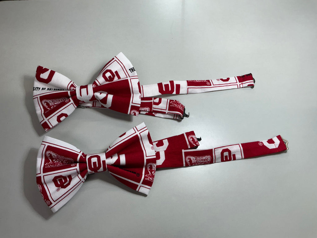 Oklahoma Sooner Bow Tie