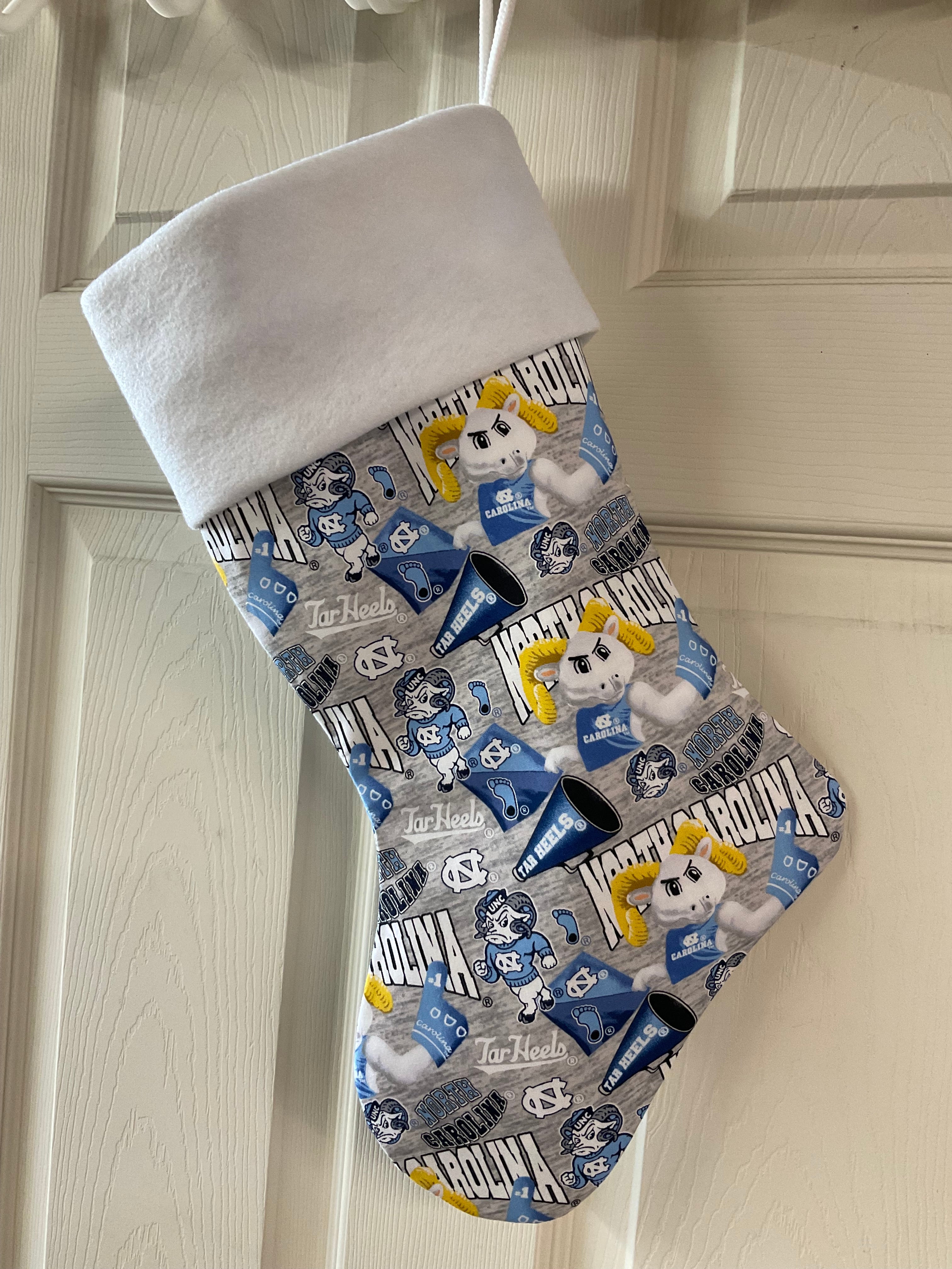 North Carolina Tar Heels Christmas Stocking