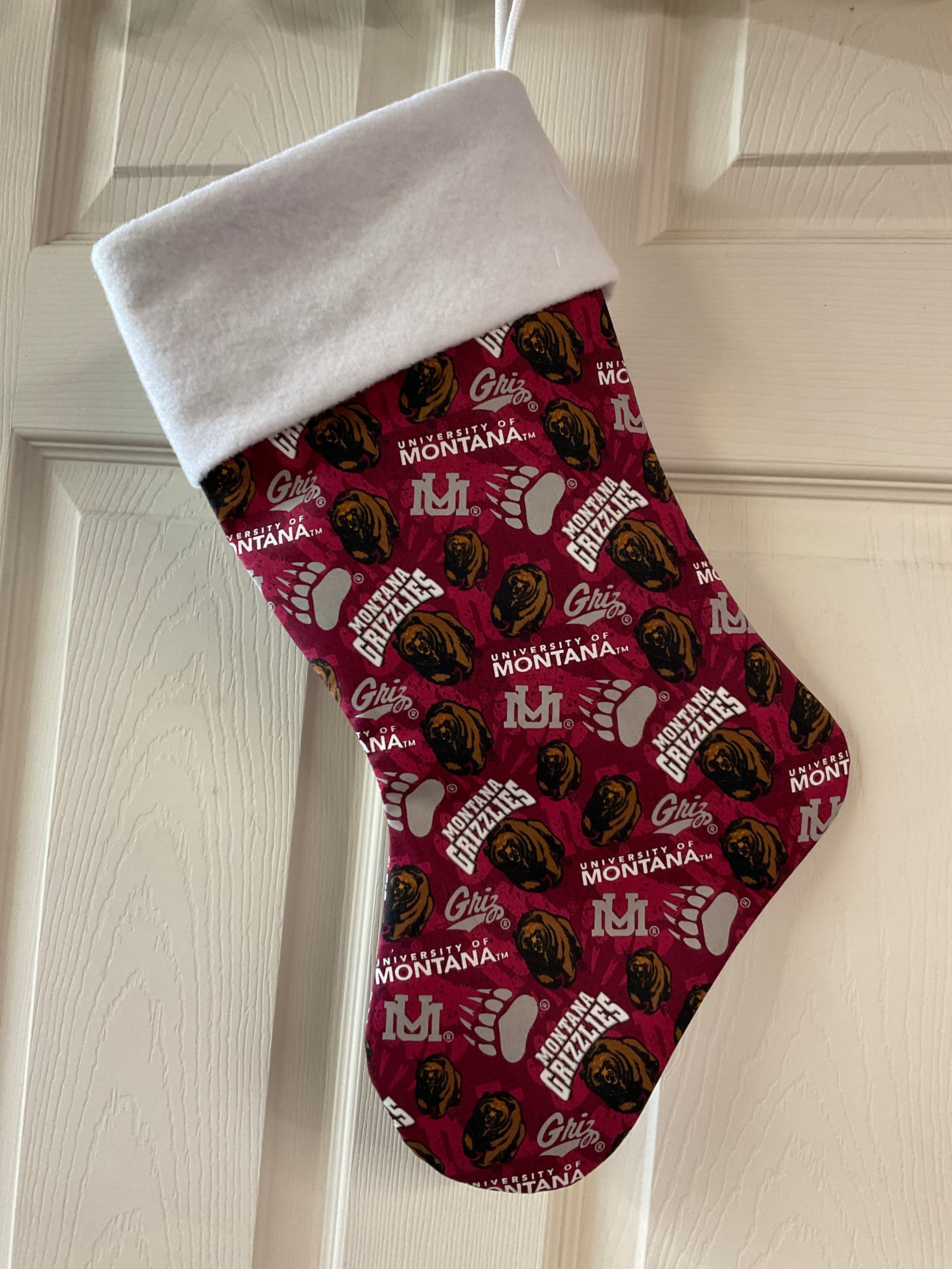 Montana Grizzlies Christmas Stocking