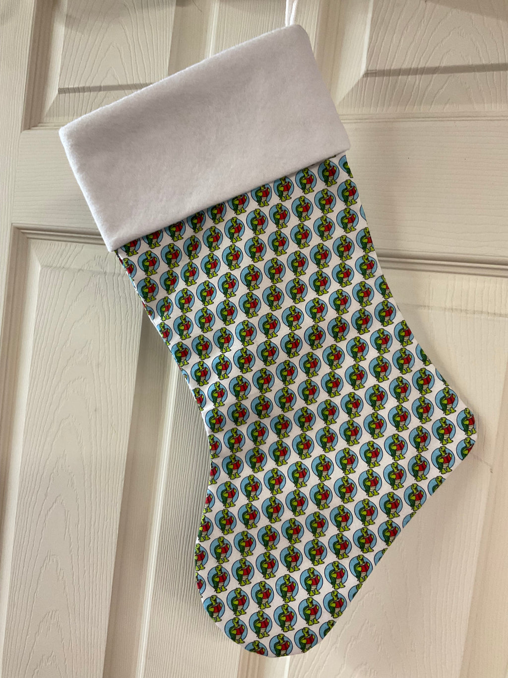 Little Turtle Christmas Stocking