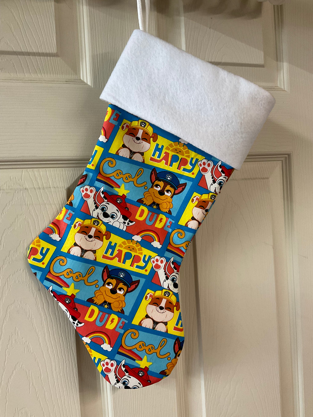 Paw Patrol #3 stocking