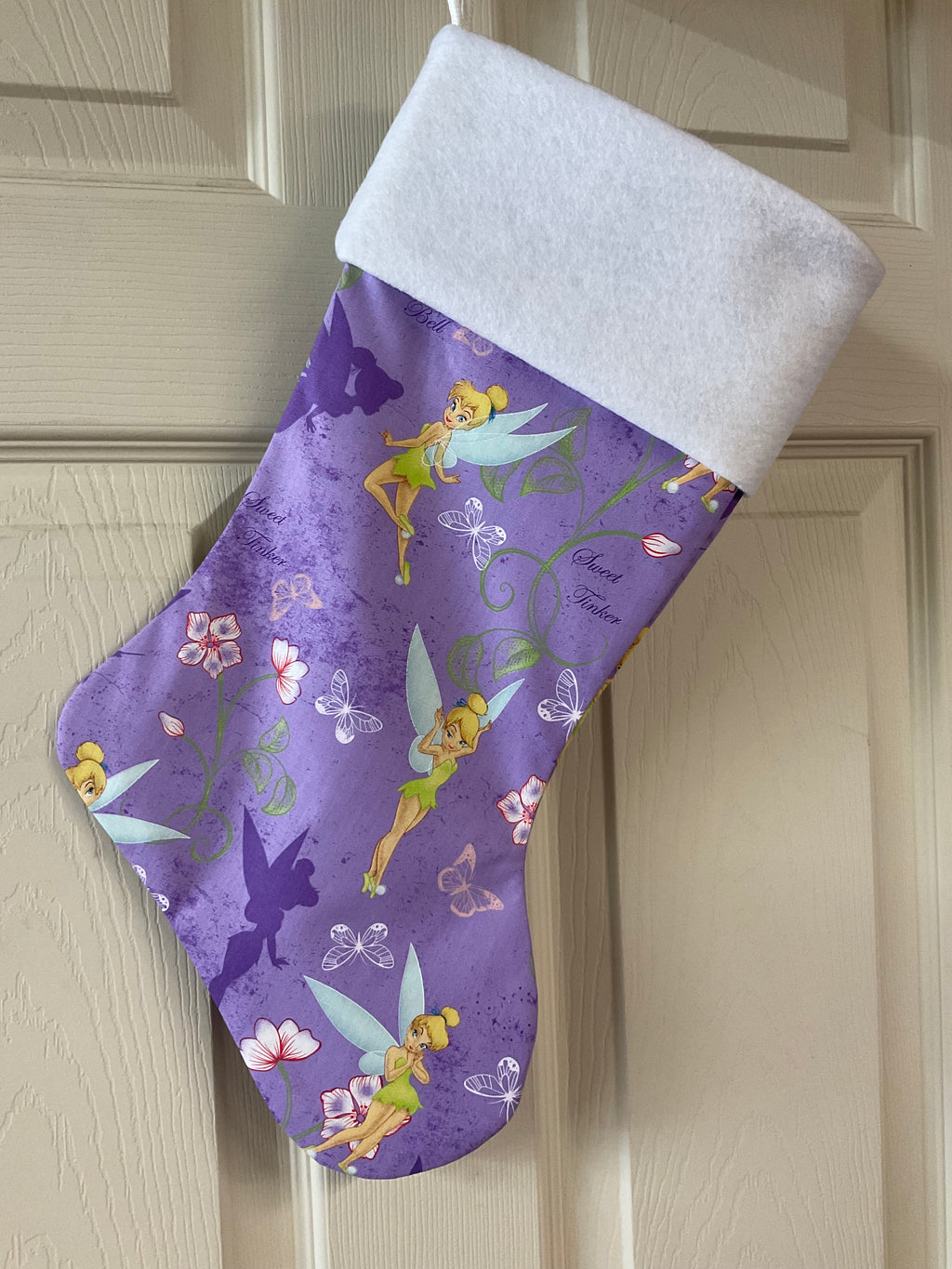 Thinker Bell Christmas Stocking